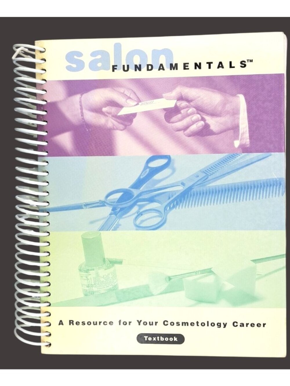 Salon Fundamentals Cosmetology Textbook Spiral-Bound By Pivot Point 2001 Edition